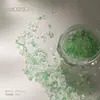 Arte de Uñas Popular Fragmentos de Cristal Iridiscentes 6 Tipos de Piedras con Textura Irregular de Diamante Triturado Decoraciones Versátiles para Uñas DIY Venta al por Mayor