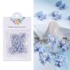 20 Dragon Heart Bow Nail Art Acessórios Venda por atacado Bolsas de resina tridimensional com pérola DIY Wear Armor Decorações