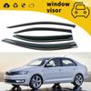 Adequado para 08-21 Skoda Octavia, Fabia, Rapid, Superb, Calha de Chuva, Sobrancelha de Chuva para Porta, Adesivo Protetor de Chuva