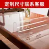 Mantel PVC Mantel de Mesa Transparente Alfombrilla de Suelo Anti-quemaduras Impermeable Resistente al Aceite Vidrio Blando Mesa de Comedor Mesa de Café Sin Lavar Mantel de Placa de Cristal