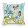 Funda de Almohada de Girasol de Verano Transfronteriza Acción de Gracias Sala de Estar Sofá Hogar Decoración Festiva Funda de Almohada Cojín