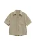 Venta al por mayor transfronteriza 2025 Estilo nuevo de verano de nicho francés Camisas de manga corta con solapa Multicolores Camisas versátiles de temperamento