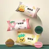 Memória de busca de pele almofada de ar ultra-suave puff dupla face puff abacaxi puff gema de ovo puff seco e molhado ferramenta de maquiagem de uso duplo