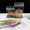 Bolsas Sellables Magnéticas para Nevera Culturales y Creativas, Bolsas Transparentes de PVC con Agujero para Colgar Auto-Sellables, Bolsas Sellables Colgables de Souvenir, Empaque para Joyería