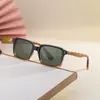 Óculos de Sol Quadrados da Moda Europeia e Americana 2025 para Homens com Haste de Pino de Propionato, Óculos de Sol com Proteção Solar Personalizados para Homens, Transfronteiriço