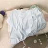 Fábrica de Origem 2025 Novo Pijama Doce de Verão Algodão Nuvem Estampado Desenho Animado Roupas de Casa Conjunto de Duas Peças