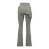 Calças de Yoga Novas com Saia Sobreposta, Roupa Externa Anti-Embaraço, Cintura Alta, Controle da Barriga, Emagrecimento, Fitness Corrida Yoga Calças Flare