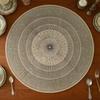 Ventas Directas de Fábrica Yute Estilo Bohemio Estilo Natural Tapete Aislante de Escritorio Tapete para Olla y Tazón Decoración de Mesa para Restaurante