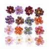 Deusa da Lua Dália Cabeça Flor Falsa Buquê Parede de Flores de Rosa Flores Artificiais Estilo INS Fabricante Decoração de Casa Casamento