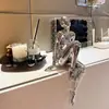Base de Montaña Vacía Diosa Mecánica Adornos Sentido Avanzado de la Tecnología Sala de Estar Entrada TV Gabinete de Vino Oficina Decoraciones de Escritorio
