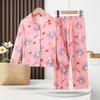 Pijama para Niña Primavera y Otoño Manga Larga Traje Infantil Niña Dibujos Animados Princesa Delgado Ropa de Casa 2025 Nuevo Ropa Exterior