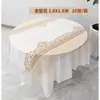 Toalha de mesa descartável janela flor mesa redonda pano de mesa à prova d'água plástico espessado Jingpai huipai casa restaurante toalha de mesa Quadrada