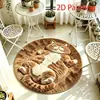Alfombra de piso de terciopelo de cristal de gato lindo, absorbente para baño, secado rápido, antideslizante, resistente a la suciedad, resistente al desgaste, alfombra fácil de limpiar