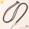 Cordão de Milho Tulipa DIY Tecido Jade Ping An Fivela Dourado Ajustável Cordão de Joalheria Moda Colar Versátil