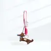 Lanyard Cuadros Cachorro Lindo Colgante para Mochila Llavero de Coche Decoración de Muñeca Colgante para Bolso de Estudiante