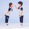 Uniformes de Verano para Estudiantes de Primaria y Secundaria, Venta al por Mayor de Fabricantes, Jardín de Infancia, Escuela Primaria, Escuela Secundaria, Estudiantes de Preparatoria, Uniformes de Verano Escolares, Estilo Campus