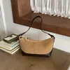 Bolsa de bolinho com acabamento fosco para mulheres, bolsa de ombro de alta qualidade para o dia a dia, grande capacidade, bolsa tote transversal casual e descontraída