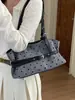 Bolso de Viaje para Mujer Otoño/Invierno 2026 Nuevo Bolso de Hombro Versátil Bolso Tote de Moda a Cuadros y Lunares