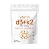 Cápsula Blanda Popular de Vitamina D3K2 para Jardín de Infancia Vitamind3+K2 Cápsula de Aceite de Coco Cápsula de Vitamina en Stock
