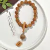 Pulsera Bodhi de Dropshipping Tamaño Grande Círculo Único 108 Cuentas Pulsera de Doble Círculo Estilo Vintage Pulsera Bodhi