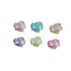 Lindos Accesorios de Resina de Hortensia de Dopamina Pinzas para el Cabello y Gomas para el Cabello para Niños Hechos a Mano DIY Zuecos y Sombreros de Pegamento Cremoso