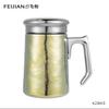 Caneca de escritório xícara de chá de titânio puro trabalhadores de escritório lancheira térmica pote de cozimento lento portátil copo de cozimento lento uma geração de cabelo