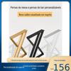 Suporte para perna de mesa de bar personalizado placa grande mesa de jantar escrivaninha mesa de conferência base de placa de rocha para computador Pé de suporte dourado
