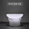 Juego de té de porcelana de jade, juego de té Kung Fu, caja de regalo, taza de té de vidrio para el hogar
