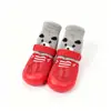Calcetines Impermeables para Mascotas Youlijian, Botas de Lluvia de Silicona para Perros, Calcetines para Gatos, Zapatos y Calcetines Antideslizantes Resistentes al Desgaste, Zapatos Deportivos para Exteriores