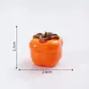 Juguetes de Comida para Simulación de Micro-paisajismo Casa de Frutas que Brilla en la Oscuridad Gránulos Lindos Accesorios de Resina DIY Accesorios de Bolsa Ciega Adornos de Escritorio