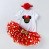 Conjunto de falda y tutú para bebé niña de medio año, ropa de vacaciones, Amazon, eBay, ropa para niños, ropa de bebé al por mayor