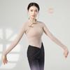 Ropa de práctica de danza moderna para adultos, ropa de baile cheongsam estilo chino para mujer, top ajustado de danza clásica de manga larga