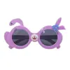 Gafas de Sol Infantiles Lindas de Dibujos Animados Conejito Unisex Gafas de Sol con Temperamento de Moda Gafas Anti-UV