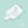Novo molde de sorvete, molde de silicone de grau alimentício para fazer picolés e sorvetes, fácil de desenformar, atacado do fabricante