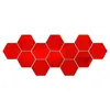 Comercio Exterior Más Vendido Pegatinas de Espejo Hexagonales Acrílicas Pegatinas de Pared Estéreo Pegatinas de Pared Estéreo para Sala de Estar Entrada de Esquina Personalizable