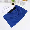 Toalha Esportiva Popular com Sensação de Frio de Fábricas de Comércio Exterior, Toalha Refrescante Outdoor de Secagem Rápida, Toalha de Gelo para Limpar Suor de Fitness com Logotipo