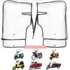 Cubierta de Manillar para Vehículo Eléctrico, Guante de Parabrisas Cálido de Invierno, Protector de Manillar para Vehículo a Batería, Cubierta de Manillar para Scooter, Engrosado para Prevenir el Frío