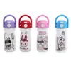 Termo de mano de acero inoxidable 316, taza de bebida portátil de doble uso, botella linda para viajes al aire libre para niños, al por mayor