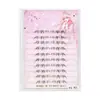Pestañas Inferiores Segmentadas con Tallos Transparentes, Naturales y Frescas, Pestañas Postizas Realistas y Estilo Manga, Venta al por Mayor por Yu Xiaoya Eyelashes