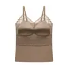 Camisola Francesa Sexy Encaje Ropa Interior Copa Fija Satén Copa Fija Transpirable Sensación Desnuda Hermoso Busto Pequeño Camisola Chaleco Mujer