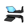 Adecuado para Patinetes Eléctricos Ninebot, Espejo Retrovisor Plegable, Deflector de Viento Modificado, Reflector de Gran Ángulo, Aleación de Aluminio