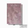 Uso Diario Estilo Pintura al Óleo Papel de Envoltura de Ciruela Salsa de Ciruela Papel de Envoltura de Flores para Ramo Papel de Fondo Inglés Artístico Papel Kraft