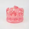 Nueva Diadema Corona con Forma de Corazón y Estrella de Cinco Puntas Globo Fiesta de Cumpleaños Decoración de Sombreros de Fiesta Decoración Venta al por Mayor Transfronteriza