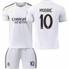 2526 Nova Camisa de Futebol Cavalo Real Camisa de Casa N°. 7 Ronaldo Não. 9 Mbappé Não. 10 Terno Infantil Adulto