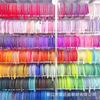 Cinta de Poliéster Negra y Blanca Colorida Tejido Plano Cinta Textil para Ropa 1 cm Resistente al Desvanecimiento Accesorios Banda para Borde de Bolsa