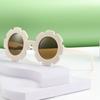 Nuevas Gafas de Sol para Niños, Gafas Lindas para Viajar, Gafas de Girasol a la Moda, Gafas de Sol Redondas con Marco Mate
