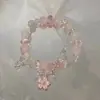 Pulsera Popular Gato Kt Hellokitty Mismo Estilo Douyin Pulsera Pareja DIY Cuentas Hechas a Mano para Mejor Amigo y Novia