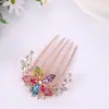 Peine, Pasador, Pinza para el Cabello, Accesorio para el Cabello, Flor para el Cabello, Peine de Inserción, Adorno de Cristal para el Cabello, Joyería de Aleación, Accesorio de Pasador para el Cabello de Mujer Adulta