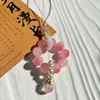 Livro Chapeuzinho Vermelho Mesmo T Pingente Natural para Celular Dedo Enrolador Mão Macia Torção Manual Mão Segurando Pêssego Dedo Torção Bandeja Brinquedo Pingente