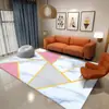Nueva Alfombra de Piso Sala de Estar Dormitorio Lujo Ligero Alta Calidad Simple Cobertura Total Sofá Alfombra de Piso Grande Mesa de Café Limpiable Alfombra de Mesita de Noche